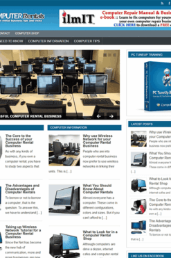 Computer Rentals PLR Blog