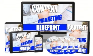 Content Marketing Blueprint Video Upgrade with PLR MRR resell rights digital download
