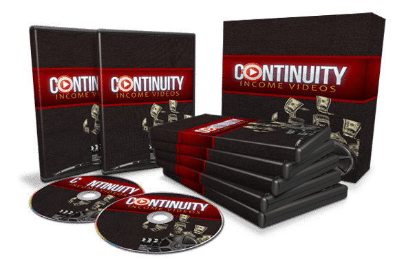 Continuity Income Videos course on building automated recurring passive revenue with membership sites