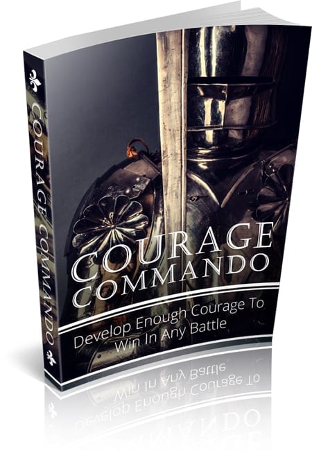 Courage Commando digital guide with PLR MRR resell rights - build courage and overcome challenges
