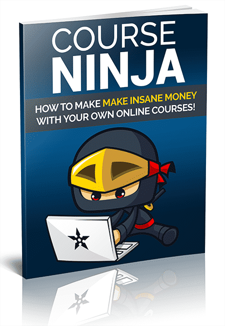 Course Ninja special report cover image – digital product with PLR/MRR resell rights for creating online courses