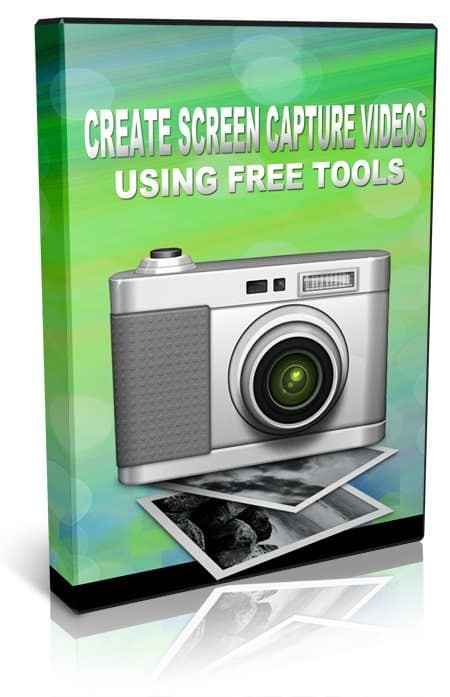 Screen capture video creation with free Windows tools PLR MRR digital download guide