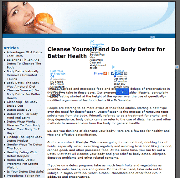 Detox Website PLR MRR ready-to-sell digital health product with resell rights
