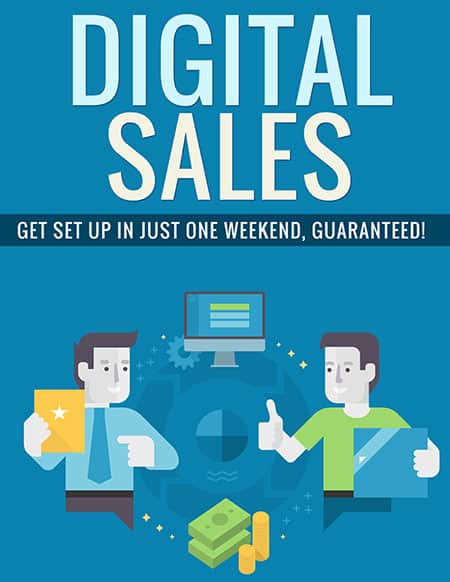 Digital products PLR report showing ecommerce storefront and resell rights concepts