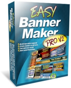 Banner design master templates with PLR and MRR resell rights for instant digital download