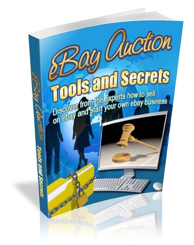eBay Auction Tools and Secrets – digital guide for sellers, PLR resell rights