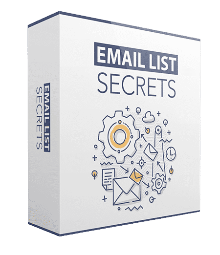 Email list building PLR MRR package with checklist and sales page graphics
