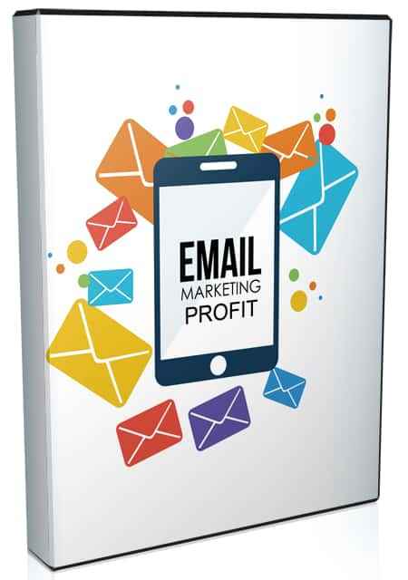 Email Marketing Profits book cover – learn full-time income email marketing with PLR/MRR resell rights