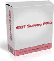 Exit Survey Pro digital product with PLR resell rights for exit traffic conversion optimization