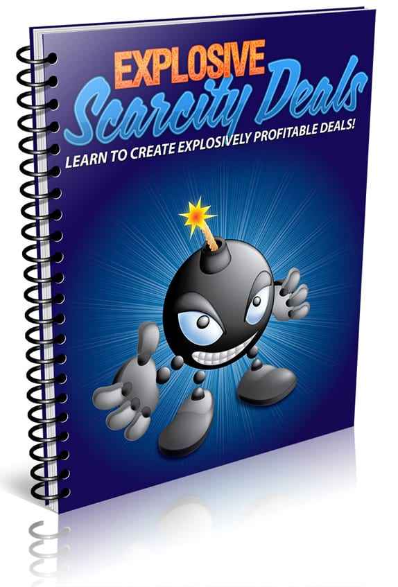 Scarcity tactics digital PLR product with resell rights for explosive sales conversions