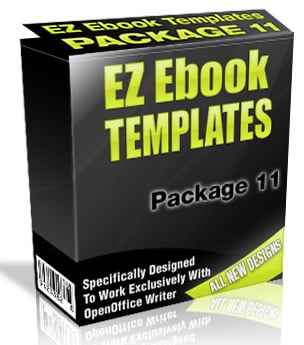 EZ Ebook Templates Package 11 – professional digital ebook template designs with PLR rights