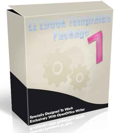 EZ eBook Templates Package V7 – white paper style digital download with PLR resell rights