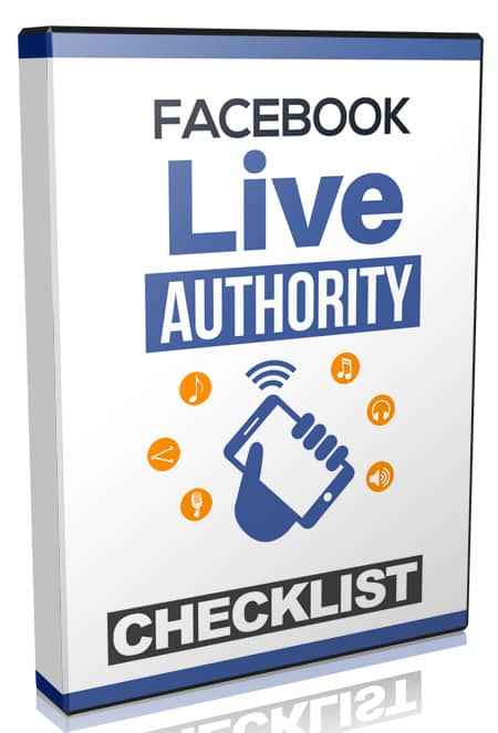 Facebook Live Authority video tutorial cover with step-by-step live streaming training