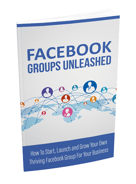 Facebook group marketing guide eBook with PLR MRR resell rights