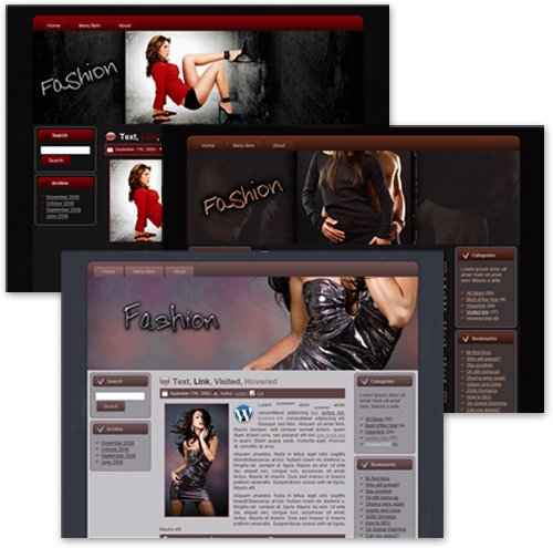 Fashion theme for WordPress, Blogger, and HTML – exclusive PLR template bundle with resell rights