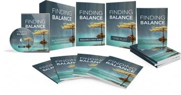 Finding balance PLR video course with resell rights digital download