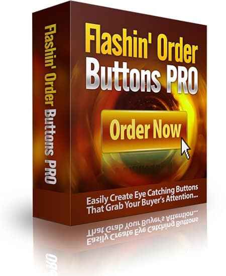Flashing Order Buttons Pro software for creating eye-catching call-to-action buttons with resell rights