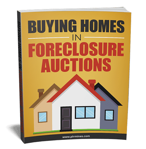 Foreclosure Auctions guide showing a gavel and house key for real estate investing success