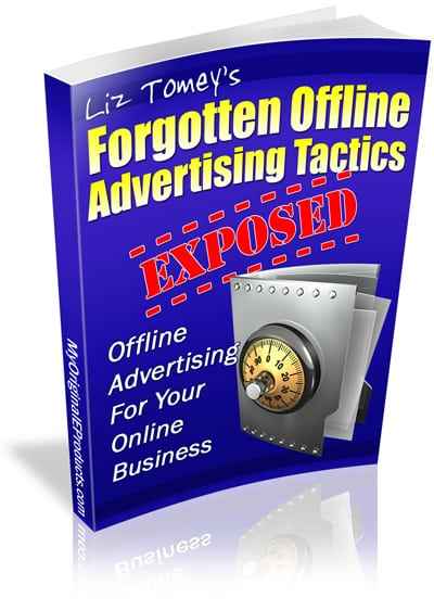 Forgotten Offline Advertising Tactics PLR course for digital download with resell rights