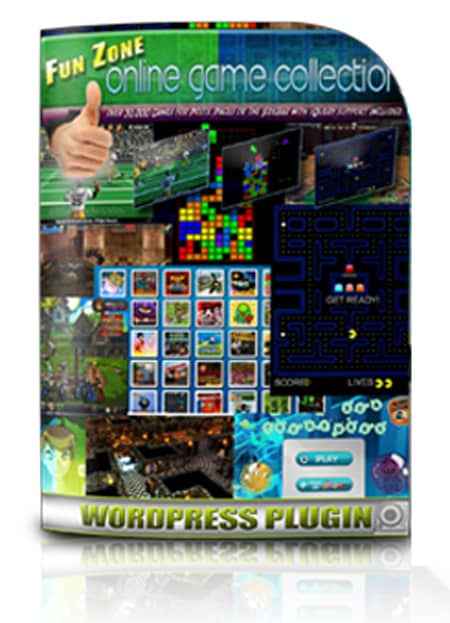 Fun Zone Game Collection Plugin with over 31,000 games and resell rights for WordPress