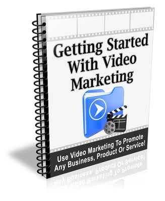 Getting Started With Video Marketing Newsletter - digital download with PLR resell rights