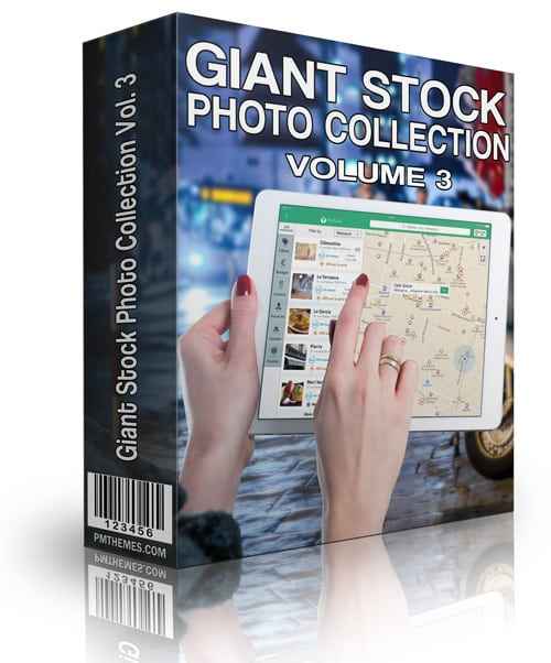 Giant royalty-free stock photo collection with PLR/MRR resell rights for commercial use