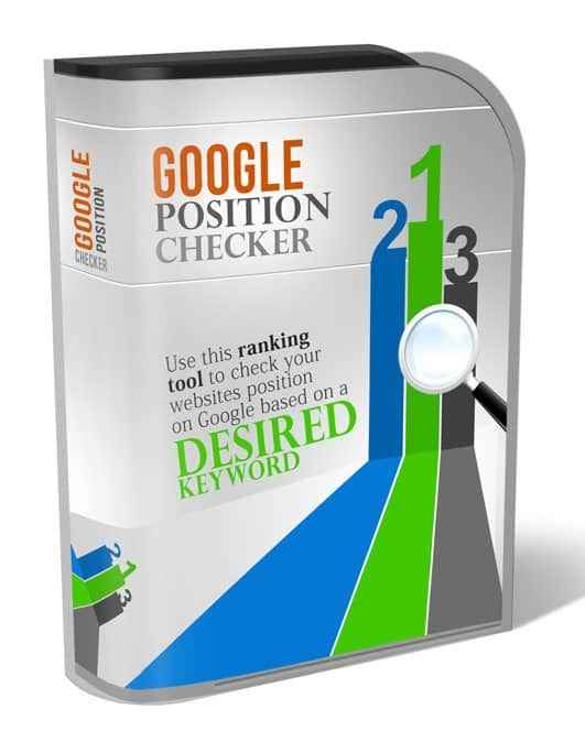 Google Position Checker script – instant keyword rank checker tool with PLR resell rights