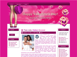Hearts-N-Boxes WordPress Theme with master resale rights digital download