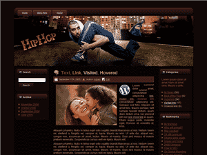 HipHop WP Theme with Master Resale Rights – digital download for music websites