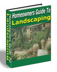 Homeowners Guide To Landscaping PLR digital download ebook with resell rights