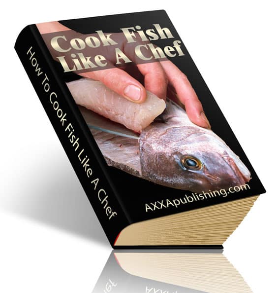 How to cook fish like a chef - digital guide with PLR MRR rights for reselling fish recipes