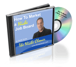 How to market a niche job board audio course with PLR resell rights