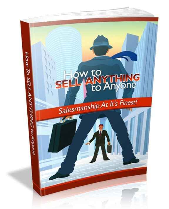 Digital sales training guide with PLR MRR resell rights to sell anything to anyone