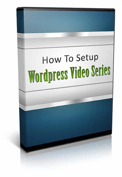 Step-by-step WordPress setup video course with PLR resell rights for beginners