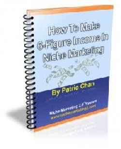 26‑page niche marketing PLR report by Patric Chan six‑figure income strategy