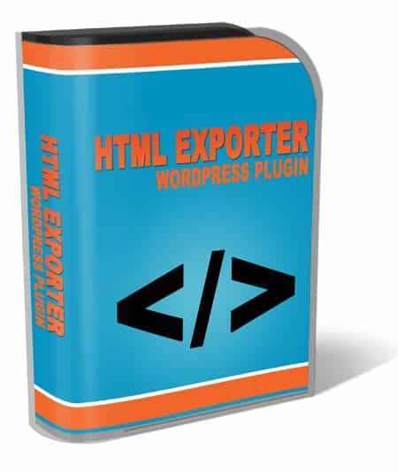 HTML Exporter WordPress Plugin - Static HTML export with PLR resell rights