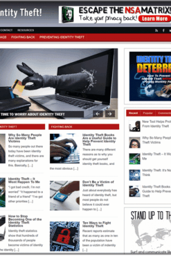 Identity Theft Ready Made Blog