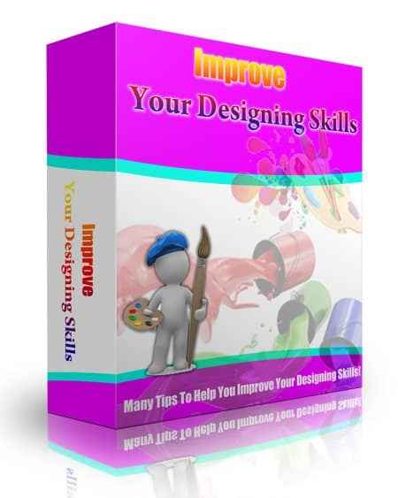 Improve Your Designing Skills - digital eBook with 202 tips and PLR/MRR resell rights