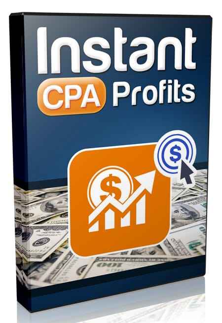 Instant CPA Profits video series showing online money-making with CPA marketing and resell rights