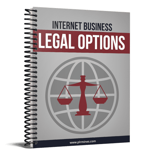 Internet business legal options 2021 PLR eBook – protect your online assets and resell with full rights