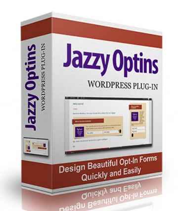 Jazzy Optins Plugin – beautiful WordPress opt-in forms with PLR/MRR resell rights