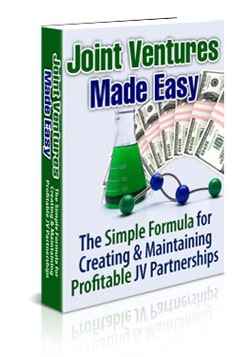 Joint Ventures Made Easy business partnership strategy guide digital download