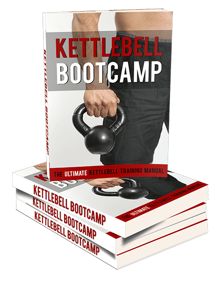 Kettlebell training guide cover image with PLR resell rights for fitness professionals