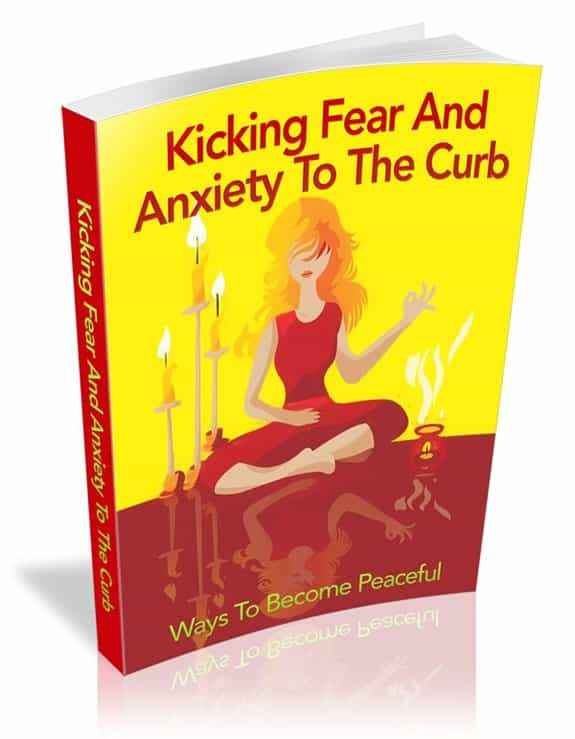 Digital guide to kicking fear and anxiety with PLR MRR resell rights for inner peace success