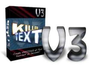 Killer Text V3 digital bundle with fonts, layer styles, and action programs for resell