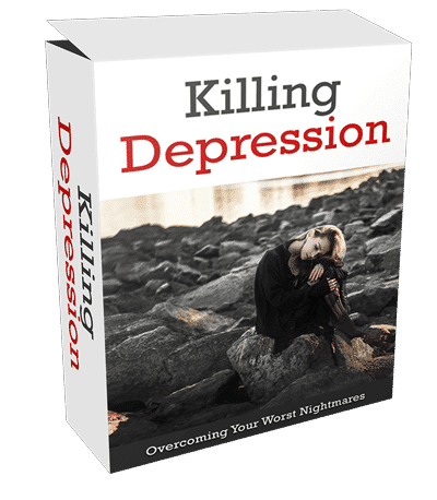 Depression recovery guide digital download with PLR MRR resell rights, overcoming sadness naturally