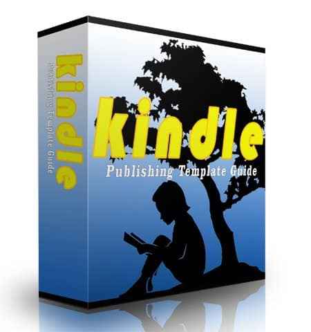 Kindle Publishing Template Guide with fill-in-the-blanks marketing templates and PLR resell rights