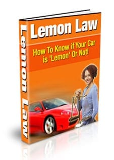 Lemon law guide for car owners – digital download with resell rights
