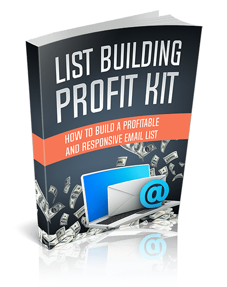 List Building Profit Kit cover image – PLR digital course for email list building success
