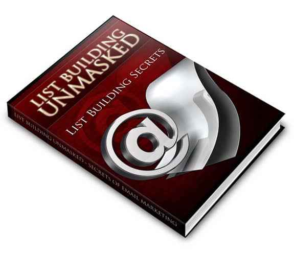 List Building Unmasked PLR MRR digital download - build email list, resell rights, online wealth